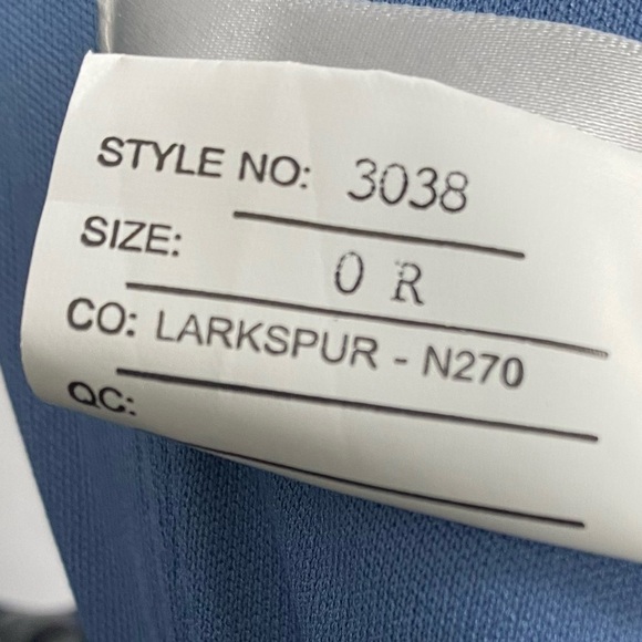 NWT | Dessy Collection Off-the-Shoulder Notch Trumpet Gown Style 3038 Size 0 - Picture 5 of 9